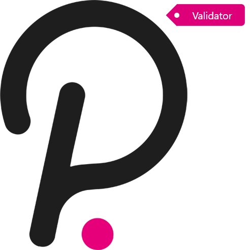 Polkadot P Validator Logo